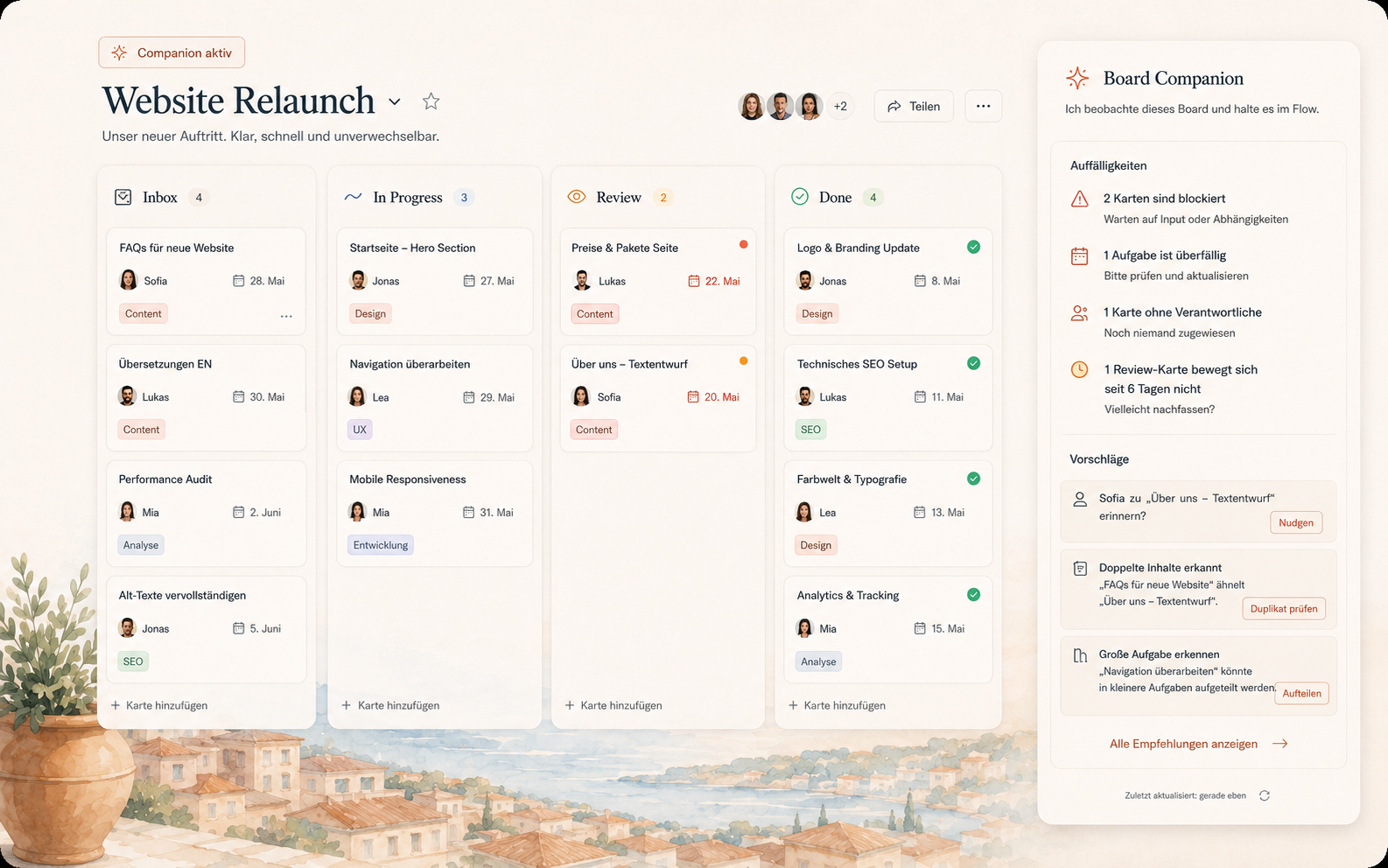 Board Companion - an AI companion that quietly reads along